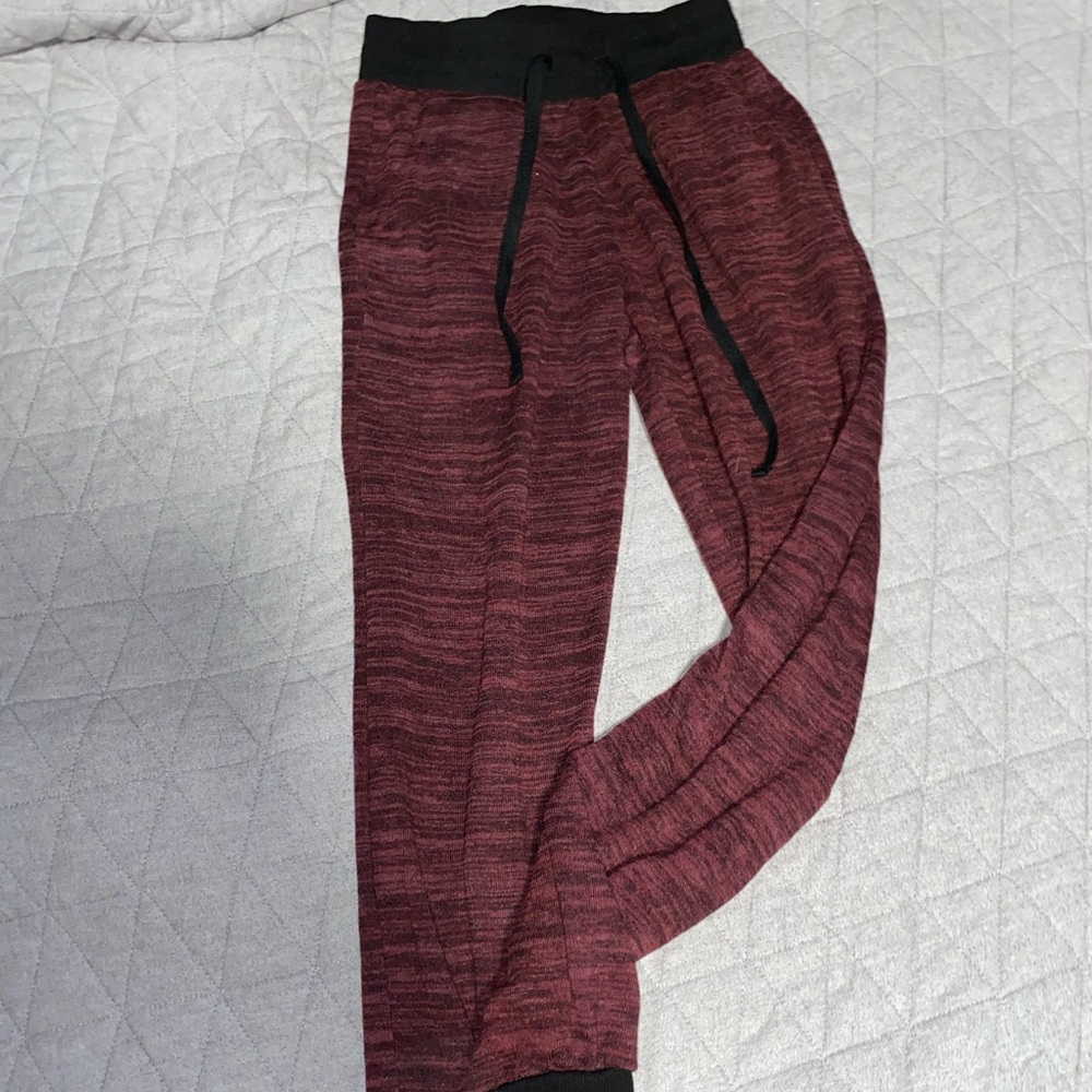 Maroon Joggers